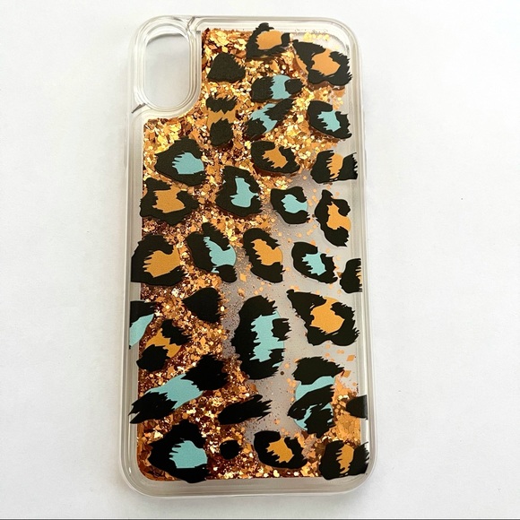 Paw design glitter Apple IPhone XR case - Picture 1 of 3